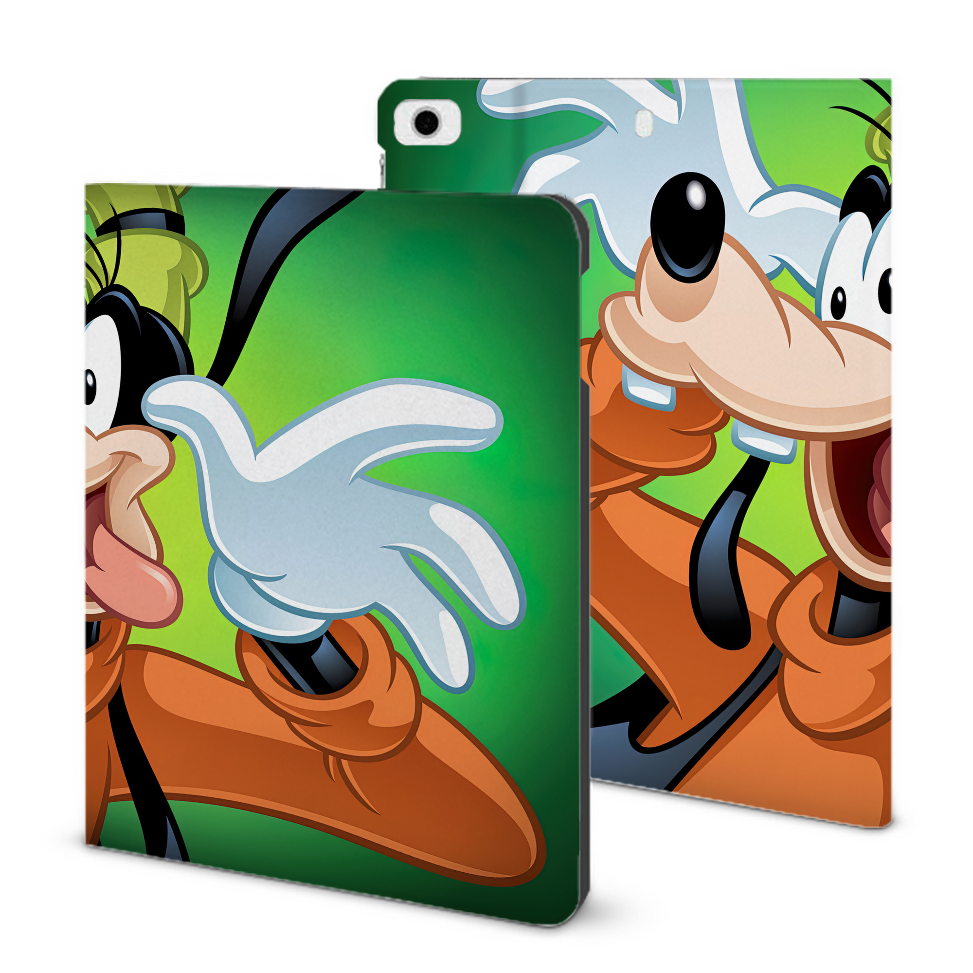 （画像用） ミッキーマウス Mickey Mouse IPad ケース ブック型 PUレザー TPU 耐衝撃 軽量 薄型 ペン収納なし 全面保護 IPad 各モデル対応